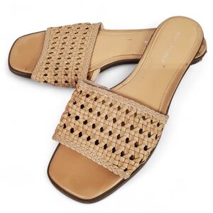 Marc Fisher Jeremy Flat Sandal Summer Slip On Size 8.5